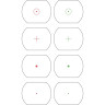 Прицел коллиматорный VEBER 1X22X33 RG WEAVER 23072